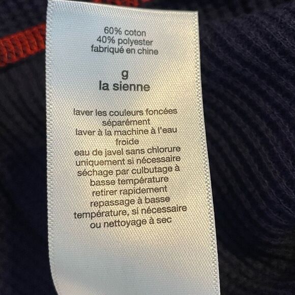 Pajamagram Snowfall Plaid Pajama Set Navy Blue Red White L - Picture 6 of 8